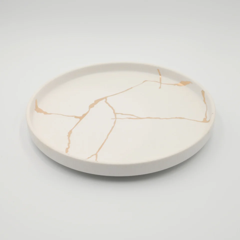 The Kintsugi Heritage Dessert Plate