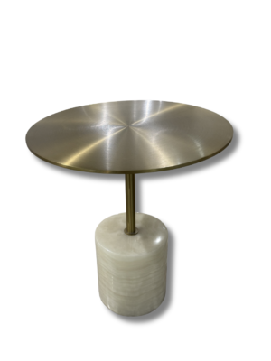 brass marble side table Qatar
