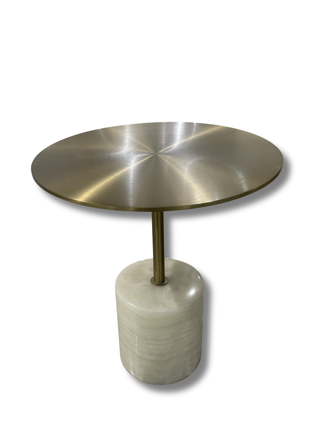 brass marble side table Qatar
