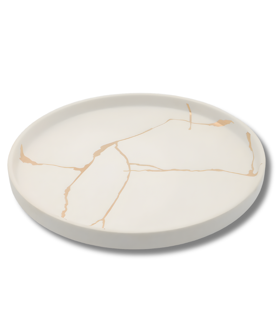 The Kintsugi Heritage Dessert Plate