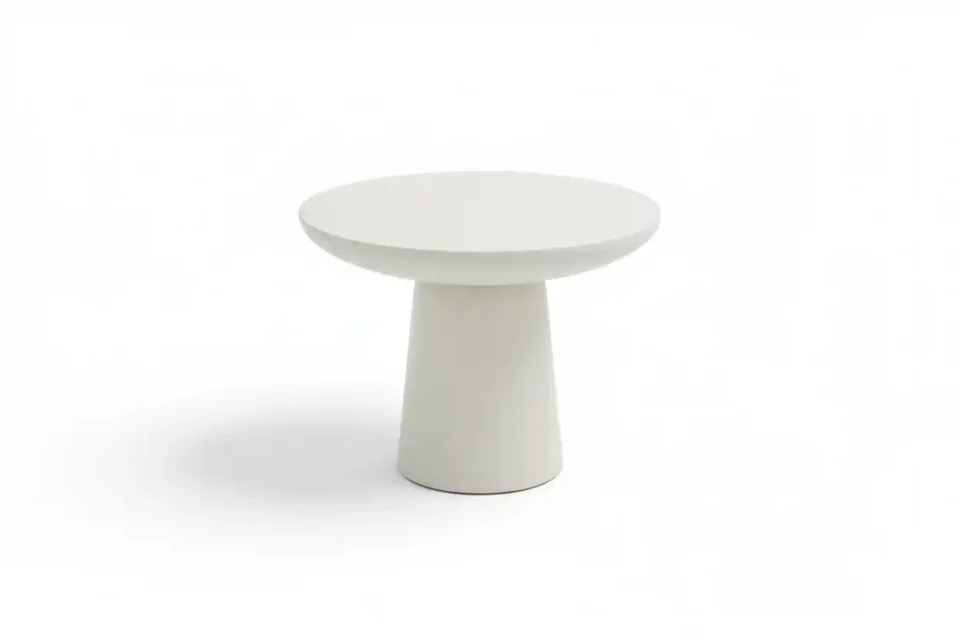 Minimalist Nordic Sculptural Side Table