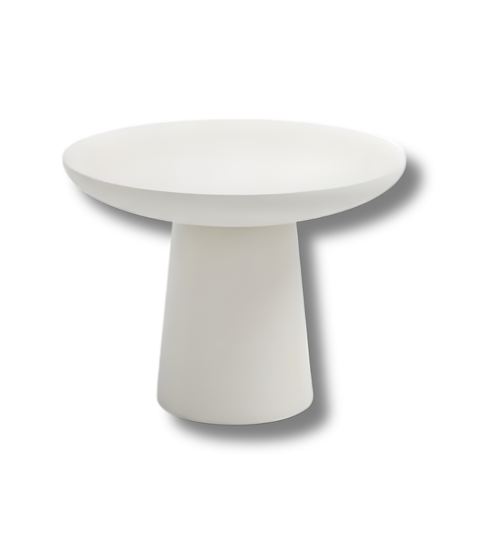 Minimalist Nordic Sculptural Side Table