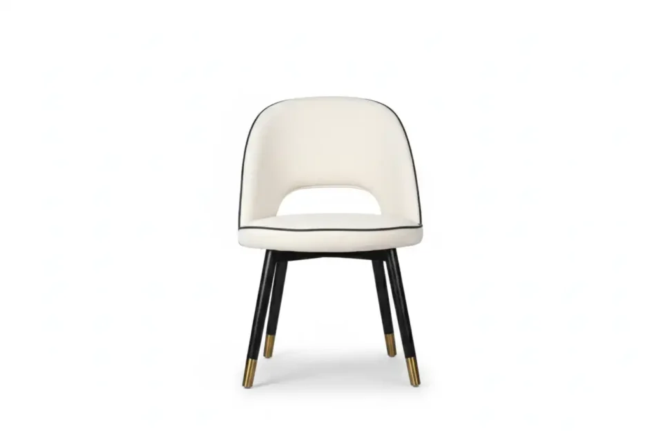 Parisian Luxe Cut-Out Dining Chair