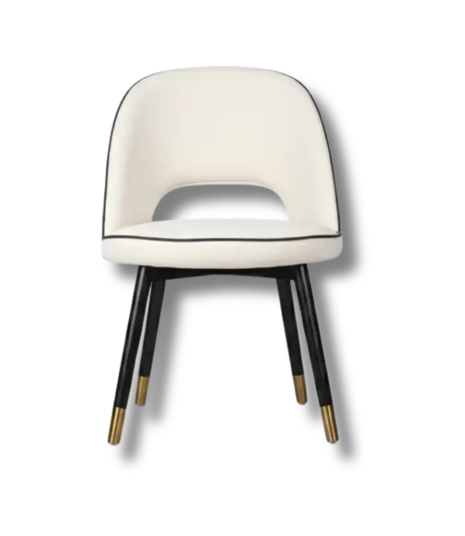 Parisian Luxe Cut-Out Dining Chair