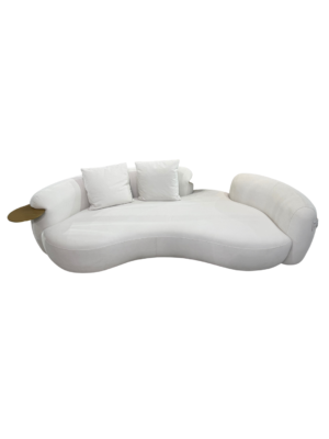 curved white sofa Qatar