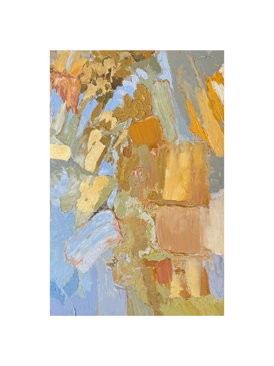 Silian Art Gold Foil Painting 800 x 1200 SL-C14A-3