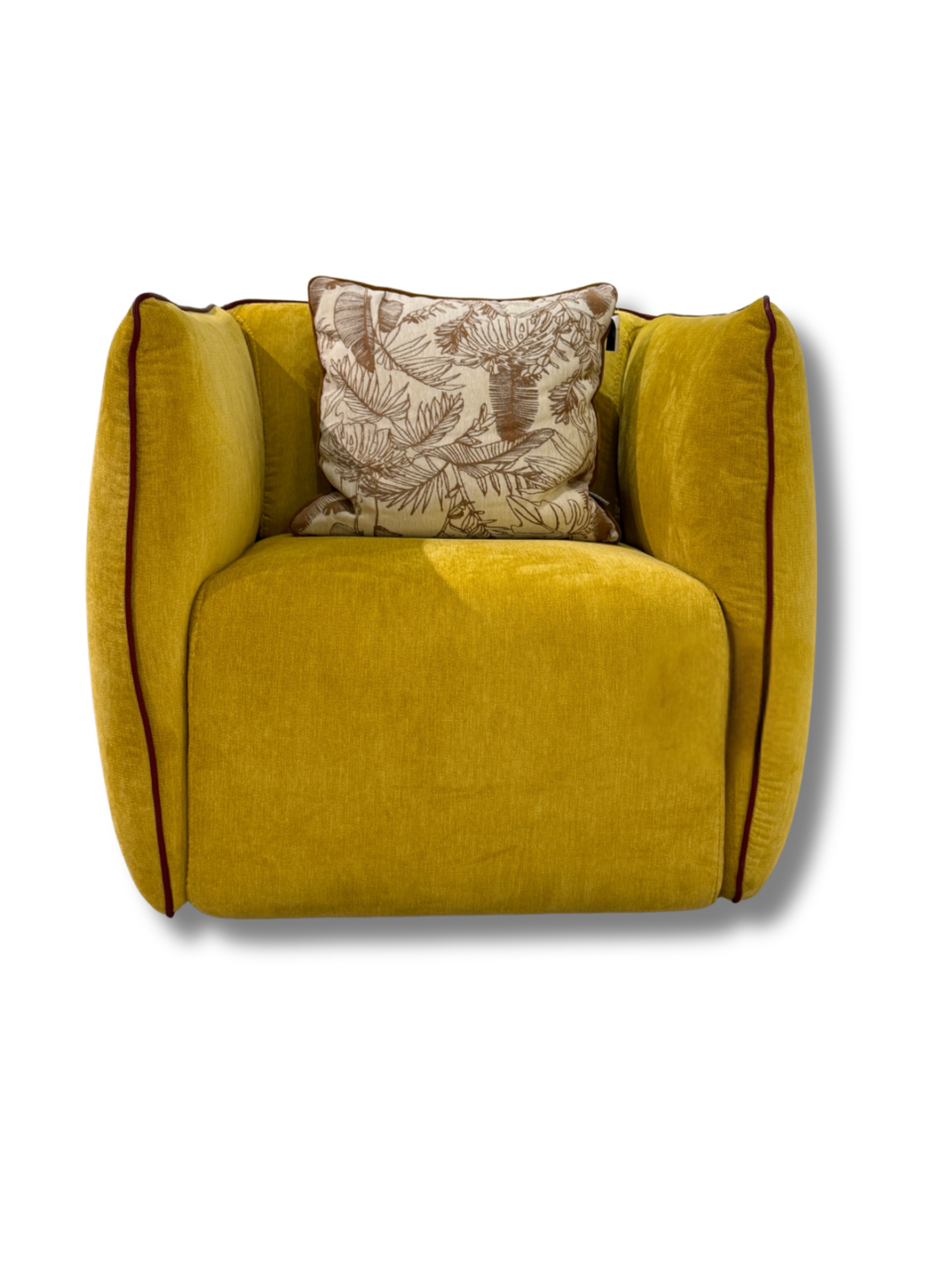 Lounge Chair LUDO - 80 x 80 x H68 cm - MARACAIBO Fabric