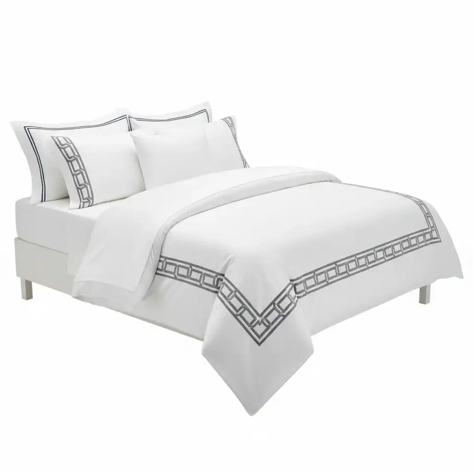 Elysian Geometric 6-Piece Duvet Set
