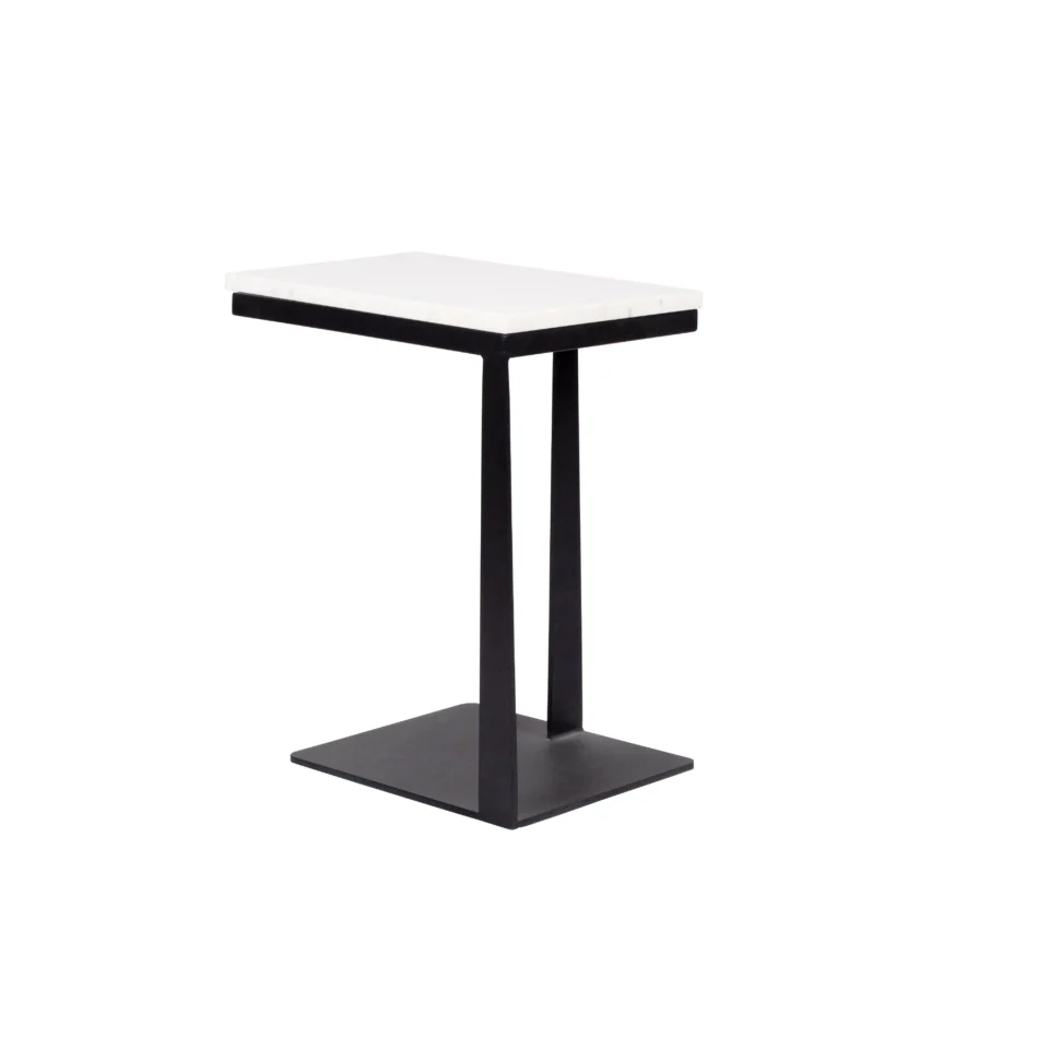 Minimalist C-Frame Side Table
