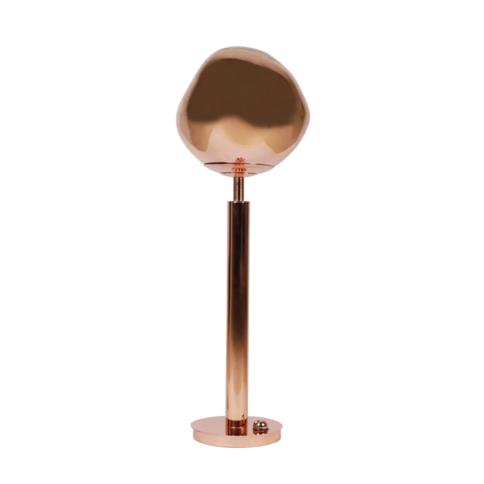 The Celestial Molten Rose Gold Floor Lamp