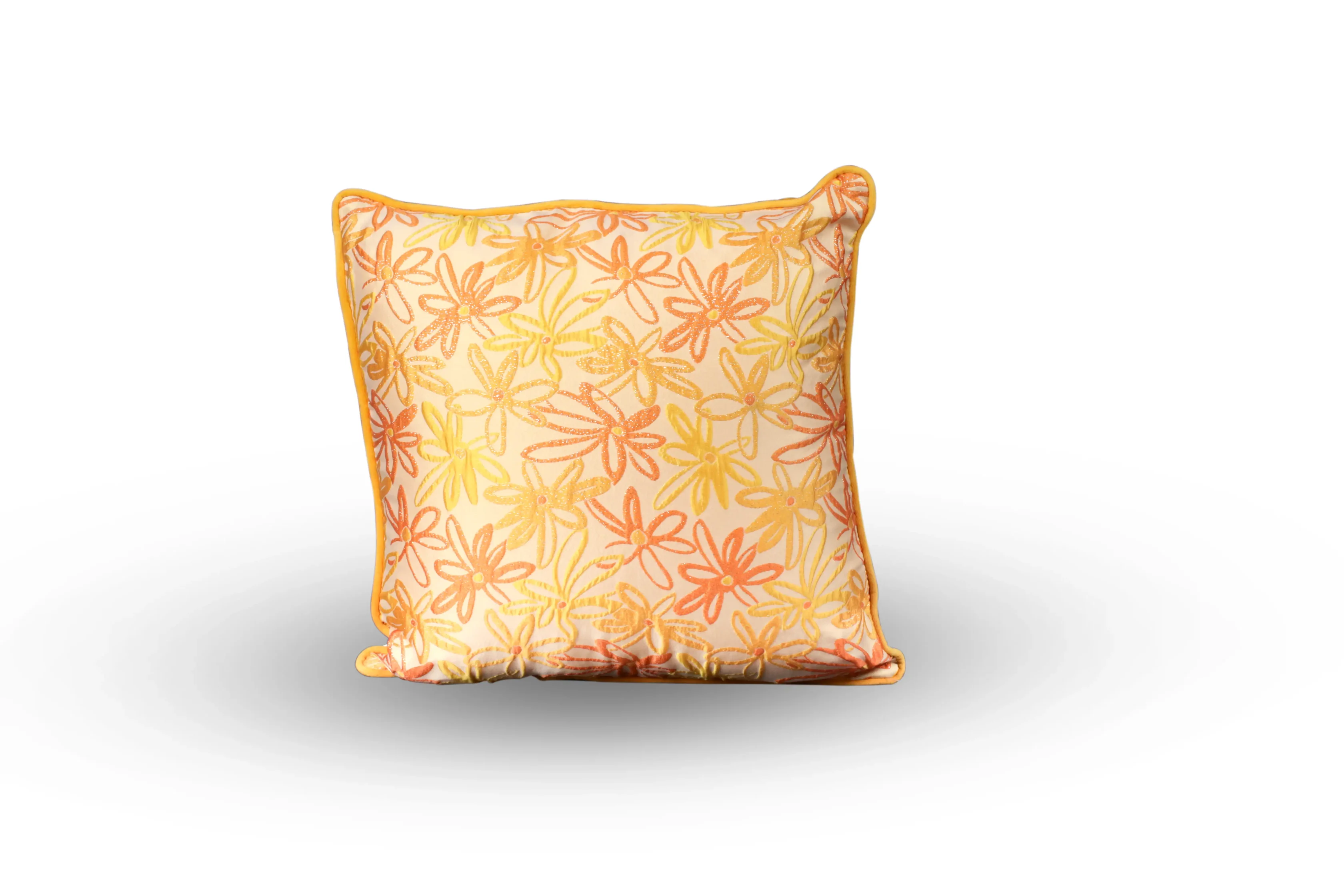 floral jacquard pillow Qatar