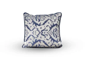 blue jacquard pillow Qatar