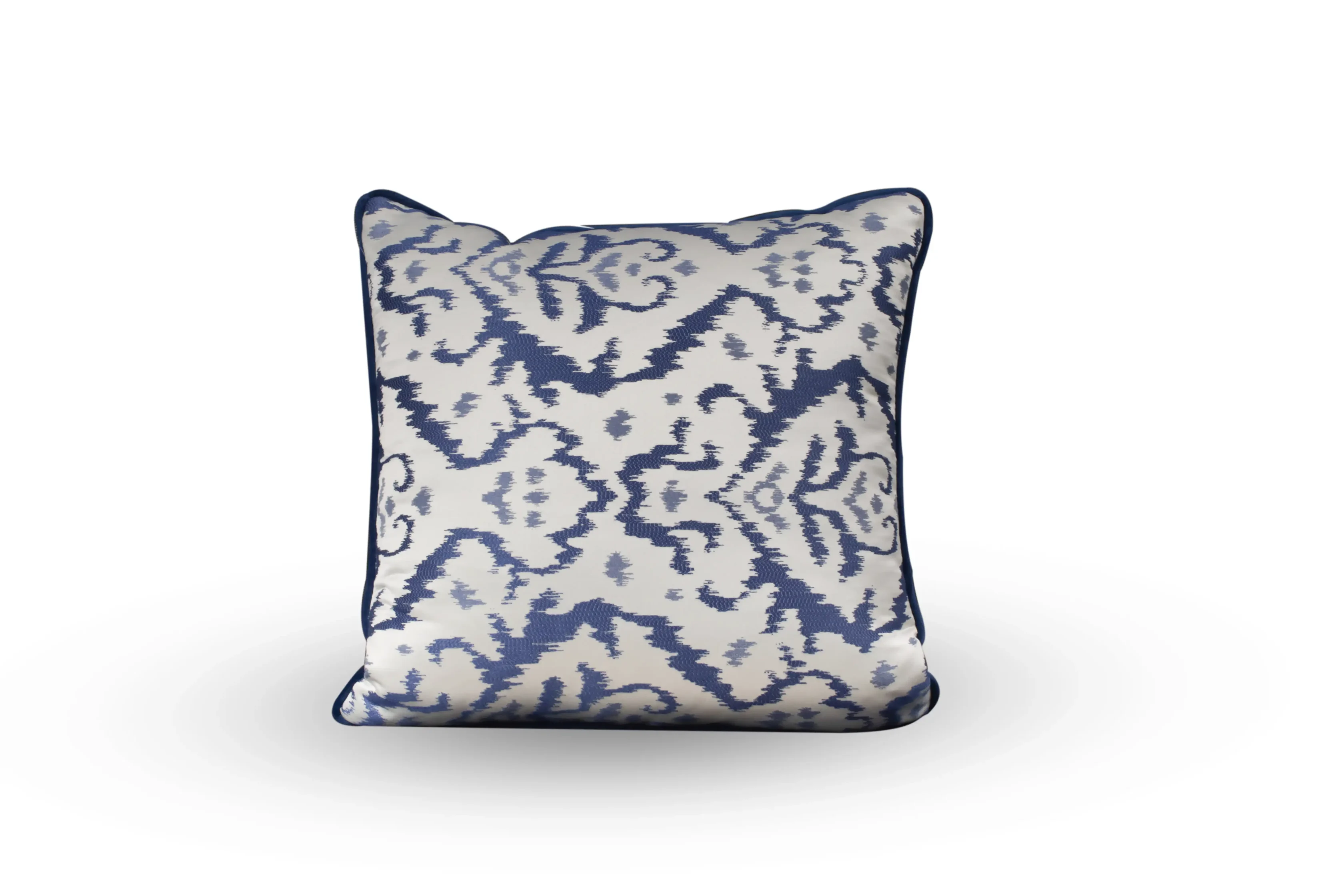blue jacquard pillow Qatar
